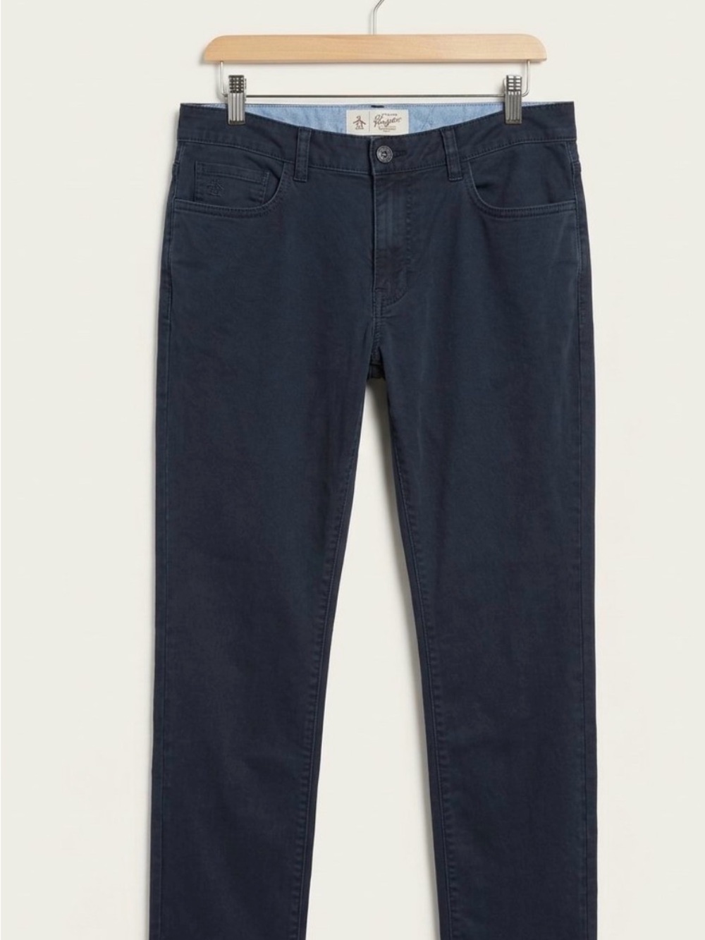 Original Penguin Men's Dark Navy Chinos, W34, L29
